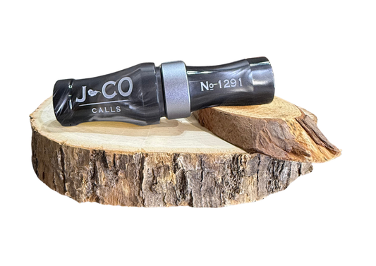 No. 1291 Hybrid Goose Call (Carbon Black Pearl & Gunmetal Grey)