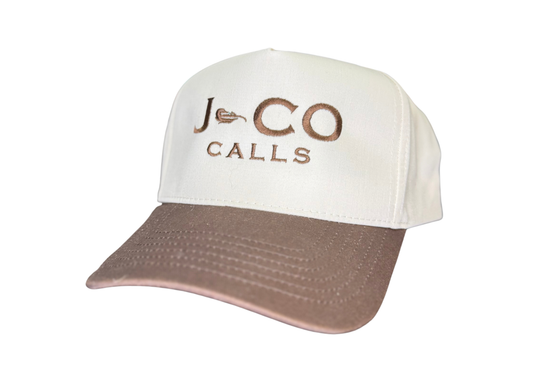J-CO CALLS Hat - Off White/Brown Snapback