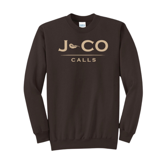 J-CO CALLS Sweatshirt (Brown w/ Tan)