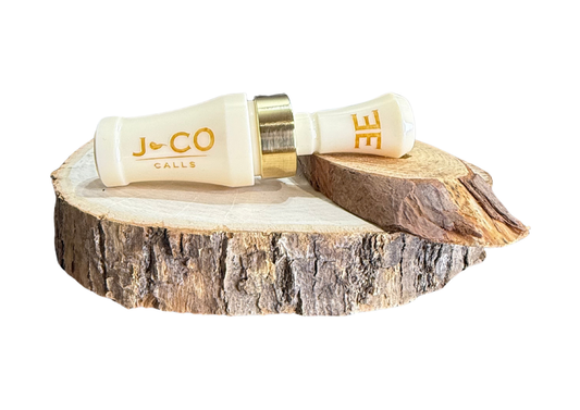 Double 'E' (Ivory/Brass)
