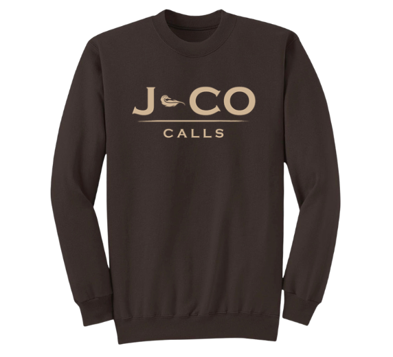 J-CO CALLS Sweatshirt (Brown w/ Tan)