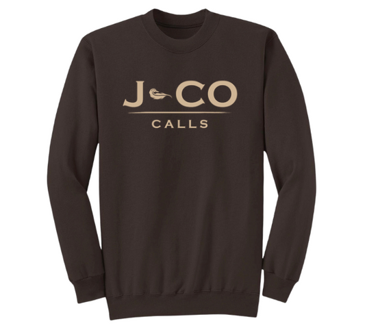 J-CO CALLS Sweatshirt (Brown w/ Tan)