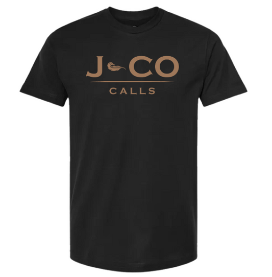 J-CO CALLS Tee (Black w/ Tan)